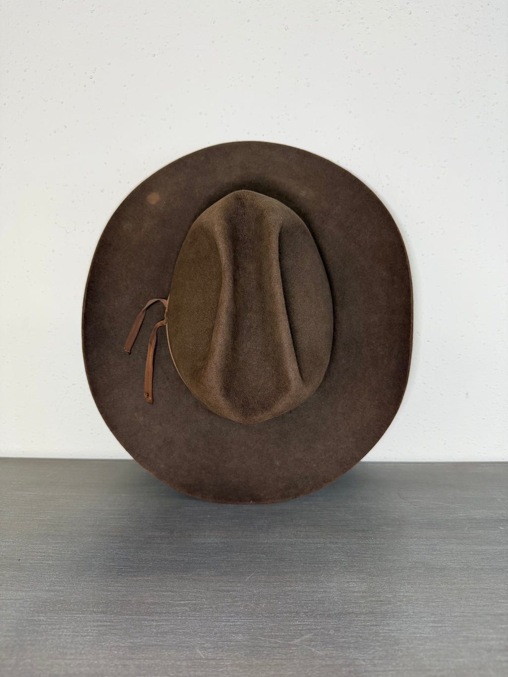 Vintage 1960s Resistol 3X Beaver Felt Cowboy Hat Men’s Size 7 1/8 Western Ranch Made in USA