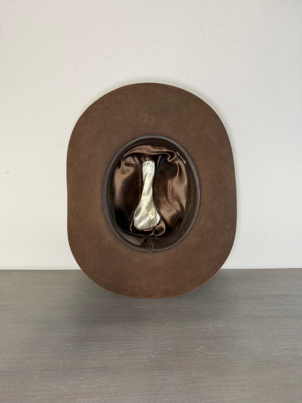 Vintage 1960s Resistol 3X Beaver Felt Cowboy Hat Men’s Size 7 1/8 Western Ranch Made in USA