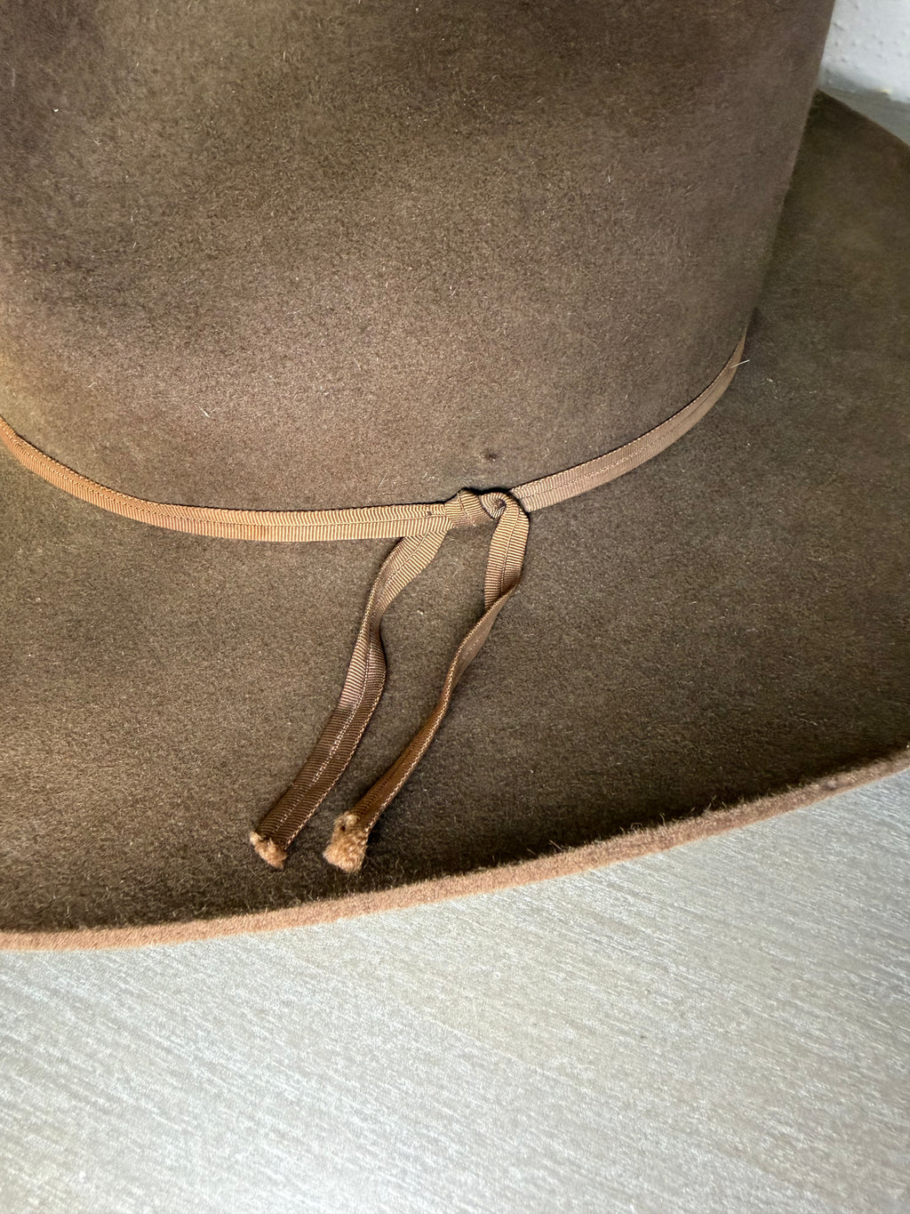 Vintage 1960s Resistol 3X Beaver Felt Cowboy Hat Men’s Size 7 1/8 Western Ranch Made in USA