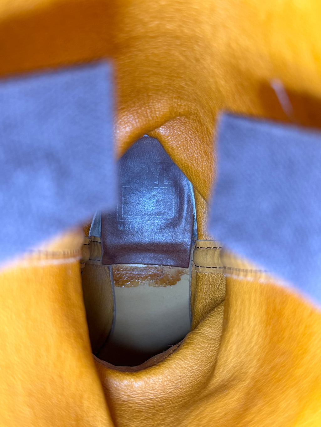 Vintage 1970s–1980s FRYE Brown Leather Pull-On Square Toe Cowboy Boots Women’s Size 7M