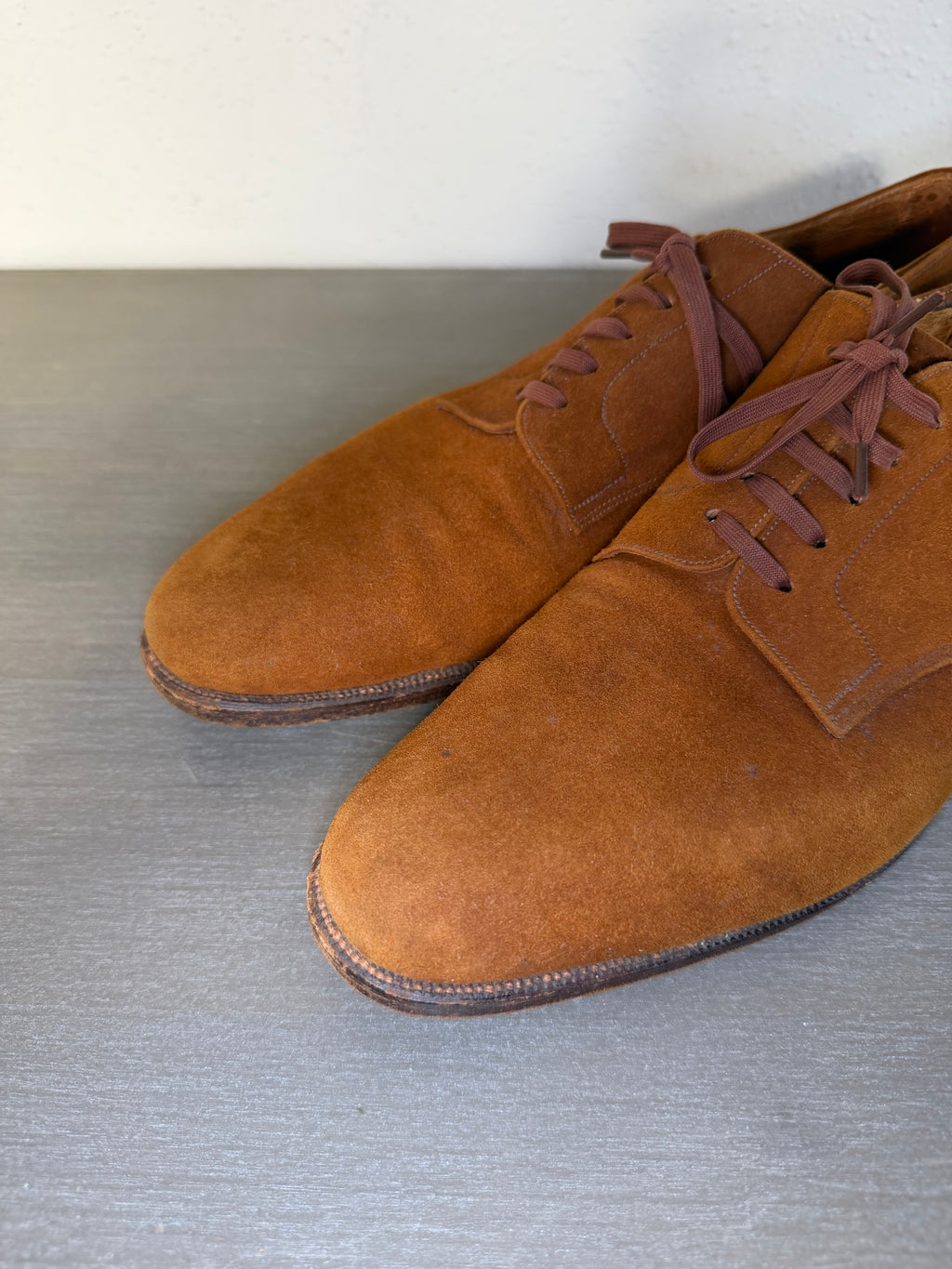 Vintage 1940s–50s Maxwell Dover Street London Handcrafted Leather Shoes Men’s Collector Piece
