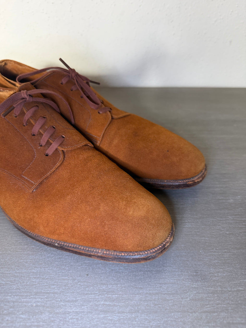 Vintage 1940s–50s Maxwell Dover Street London Handcrafted Leather Shoes Men’s Collector Piece
