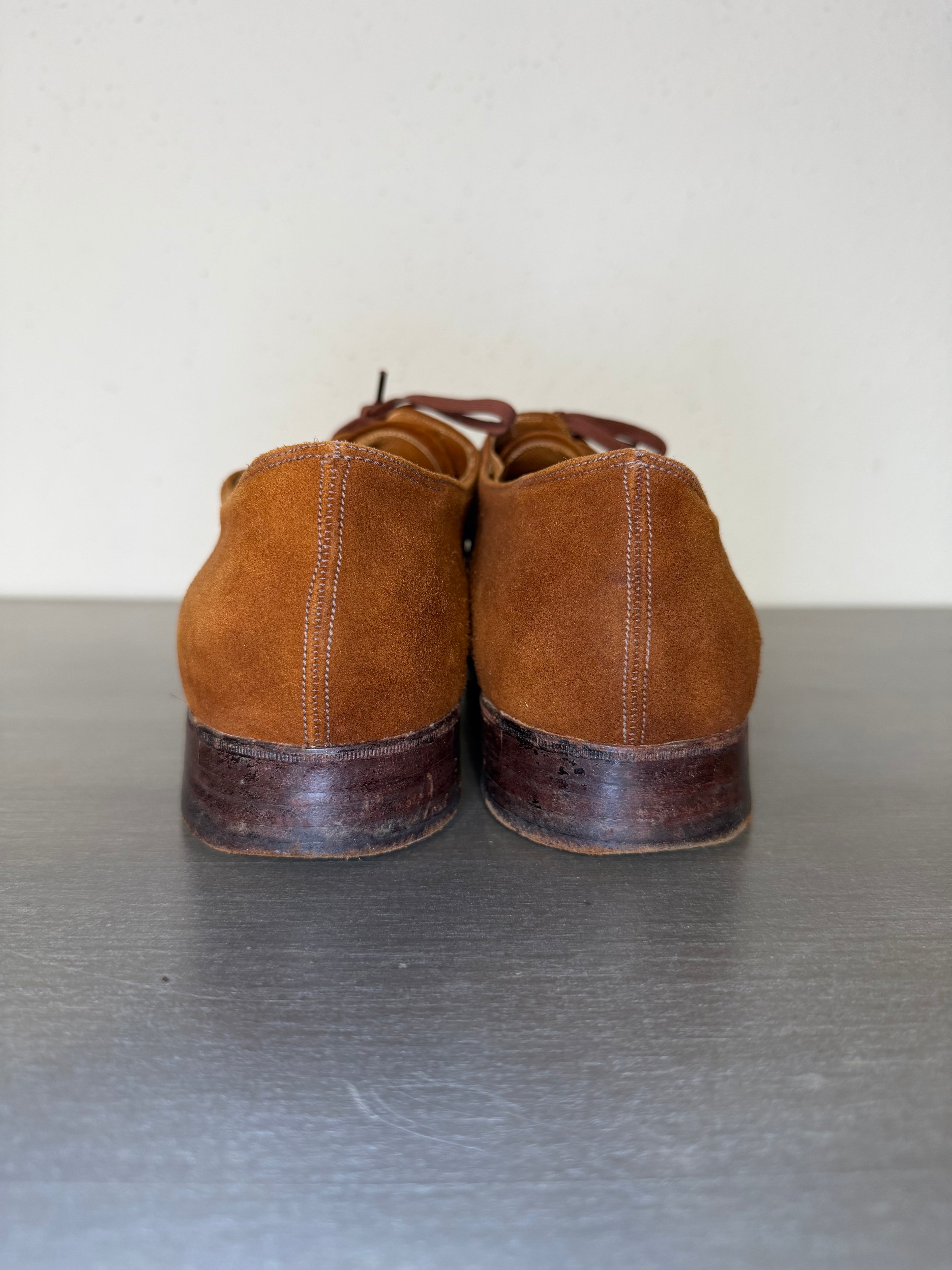 Vintage 1940s–50s Maxwell Dover Street London Handcrafted Leather Shoes Men’s Collector Piece