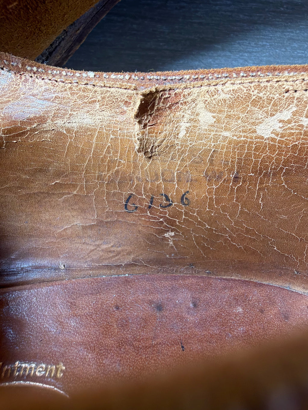 Vintage 1940s–50s Maxwell Dover Street London Handcrafted Leather Shoes Men’s Collector Piece