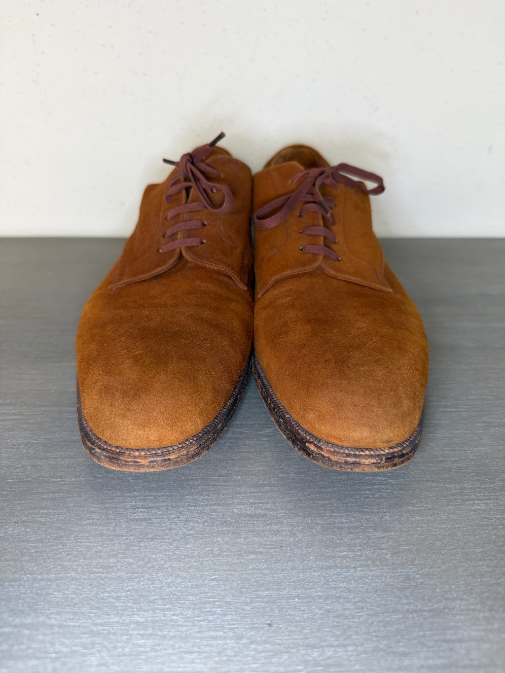 Vintage 1940s–50s Maxwell Dover Street London Handcrafted Leather Shoes Men’s Collector Piece