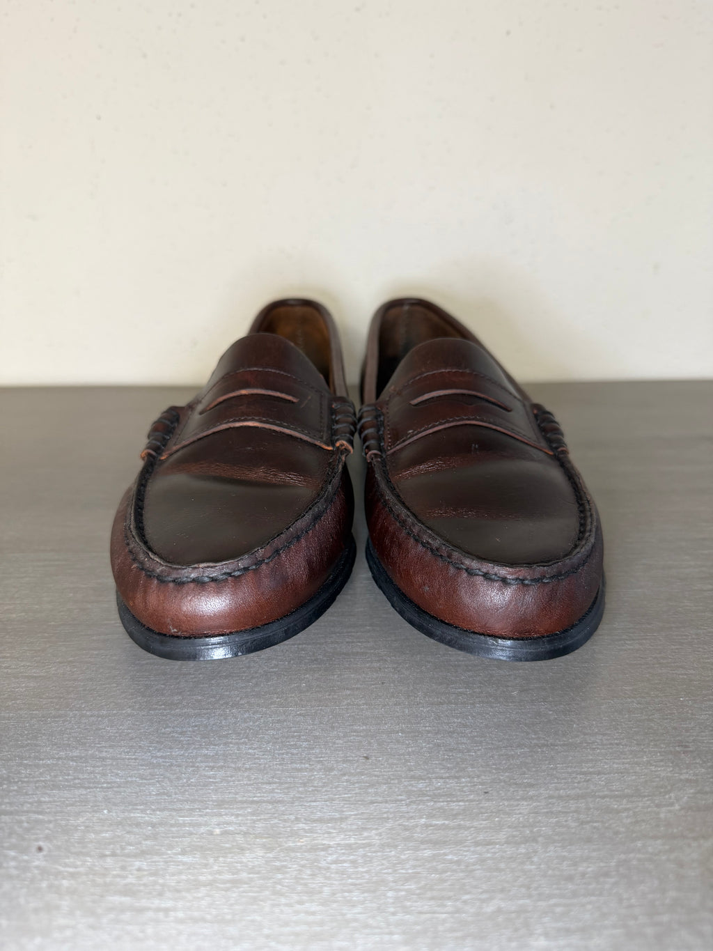 Vintage 1980s–1990s Sebago Docksides Leather Boat Shoes Men’s Size 10M Made in USA