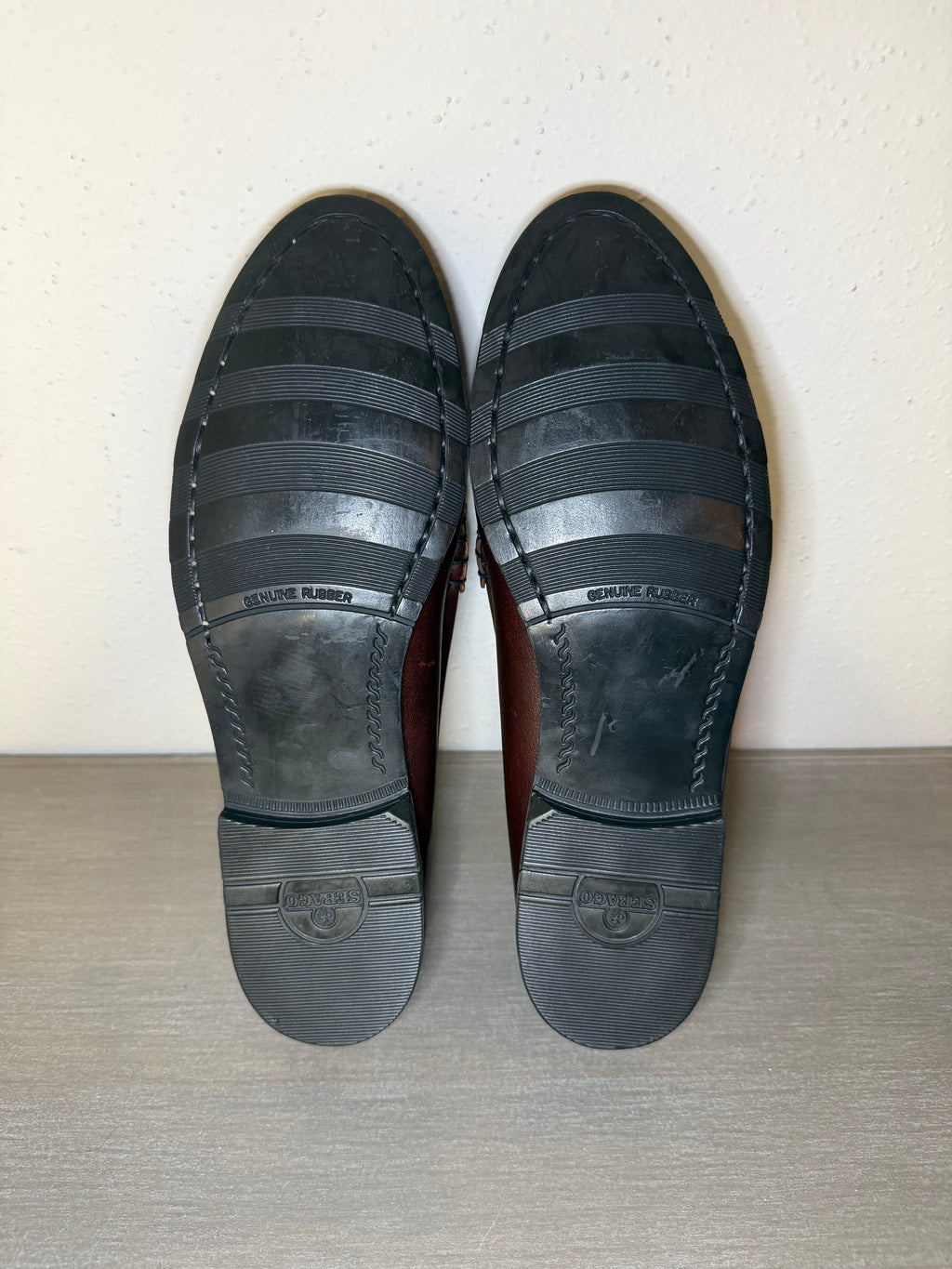 Vintage 1980s–1990s Sebago Docksides Leather Boat Shoes Men’s Size 10M Made in USA