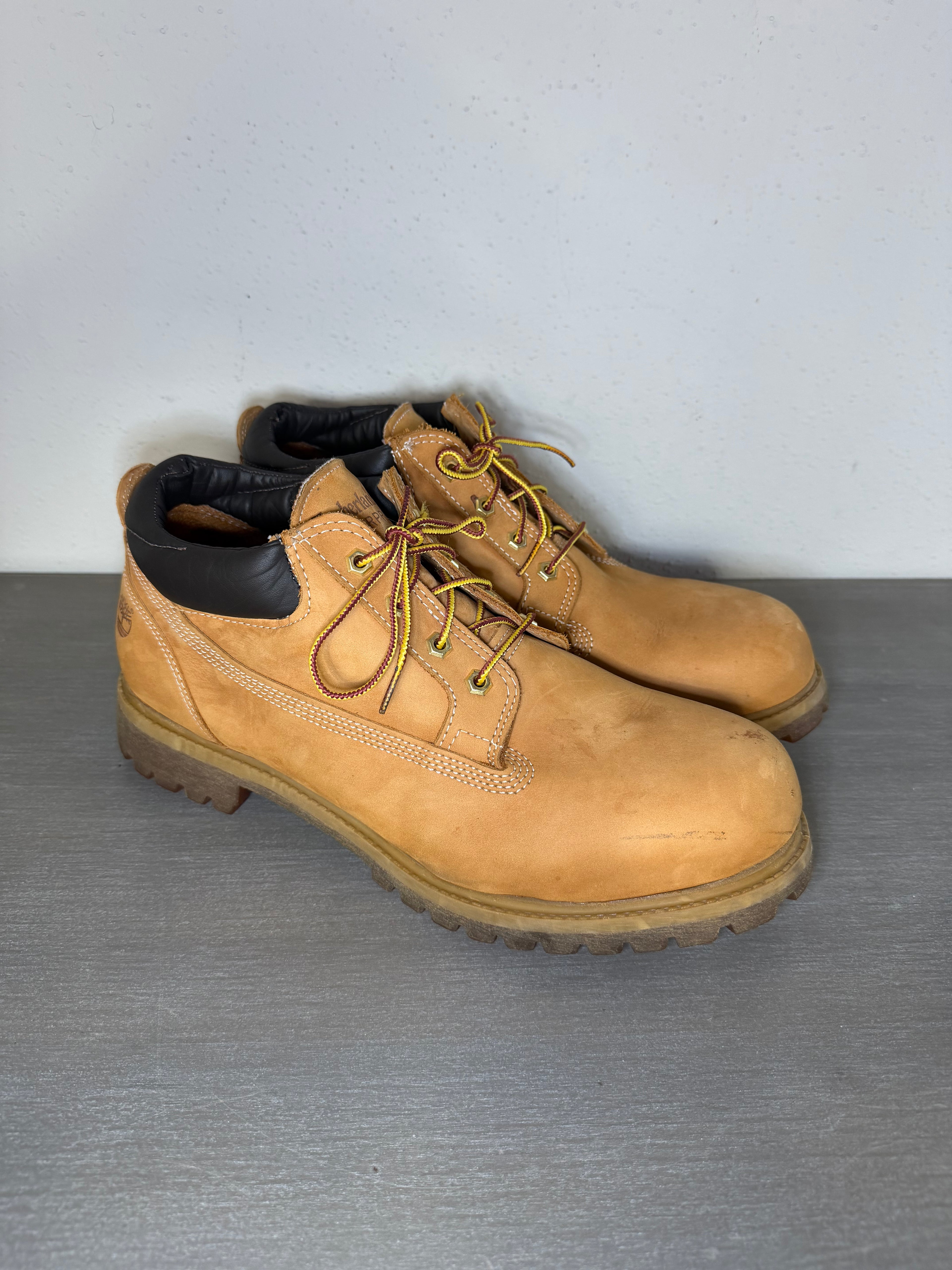 Vintage 90s Timberland Green Label Chukka Boots Men’s Waterproof Leather Size 13M