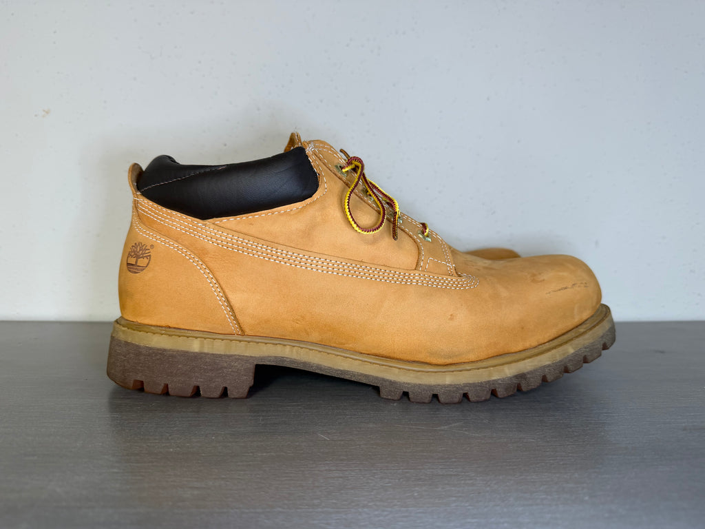 Vintage 90s Timberland Green Label Chukka Boots Men’s Waterproof Leather Size 13M