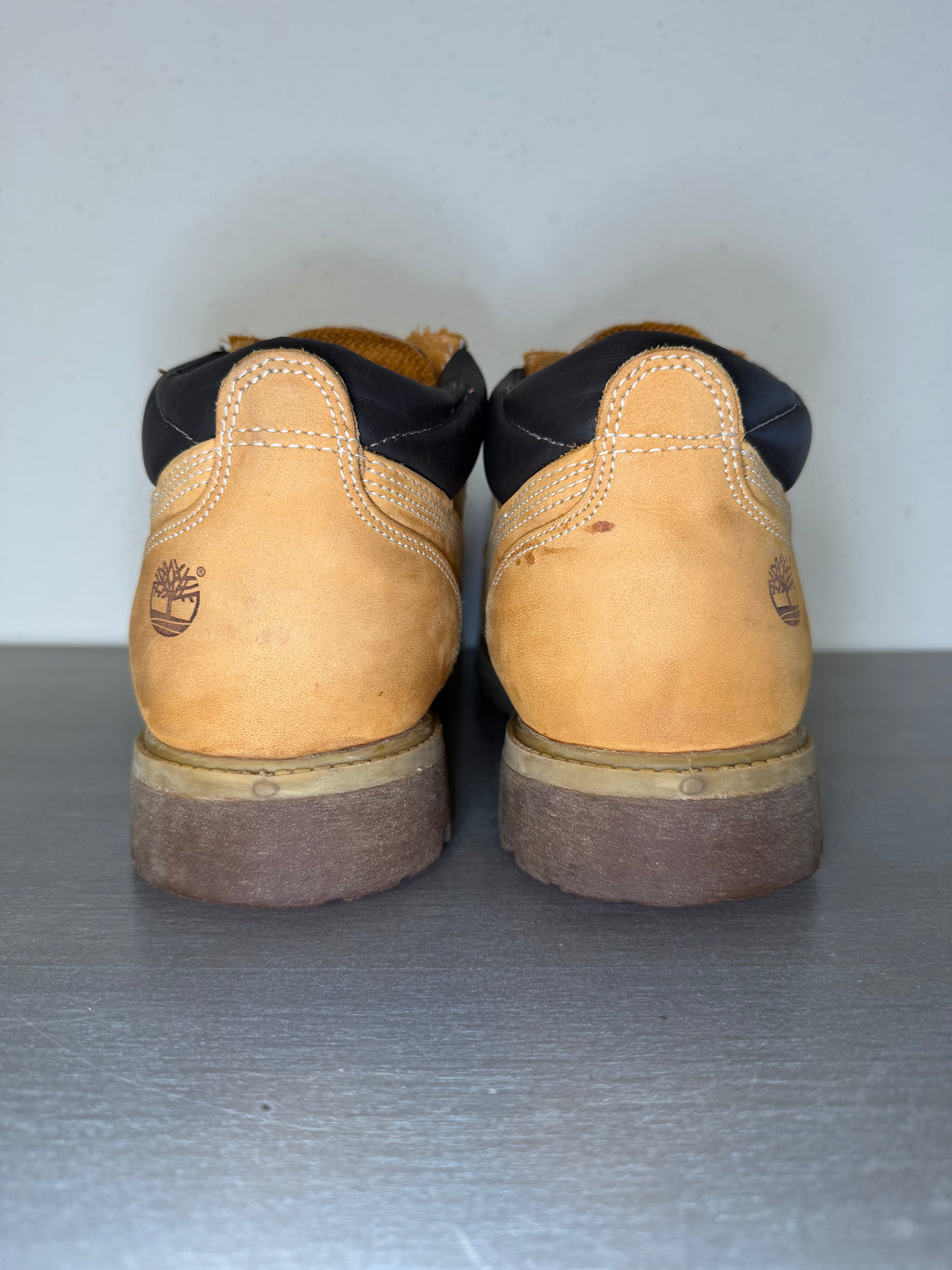 Vintage 90s Timberland Green Label Chukka Boots Men’s Waterproof Leather Size 13M