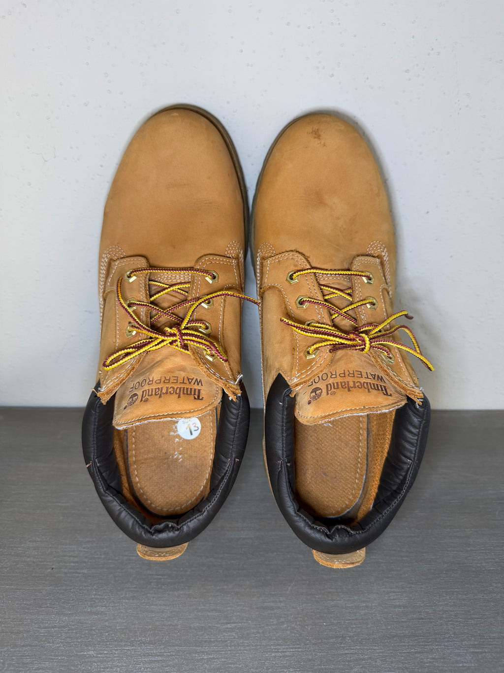 Vintage 90s Timberland Green Label Chukka Boots Men’s Waterproof Leather Size 13M