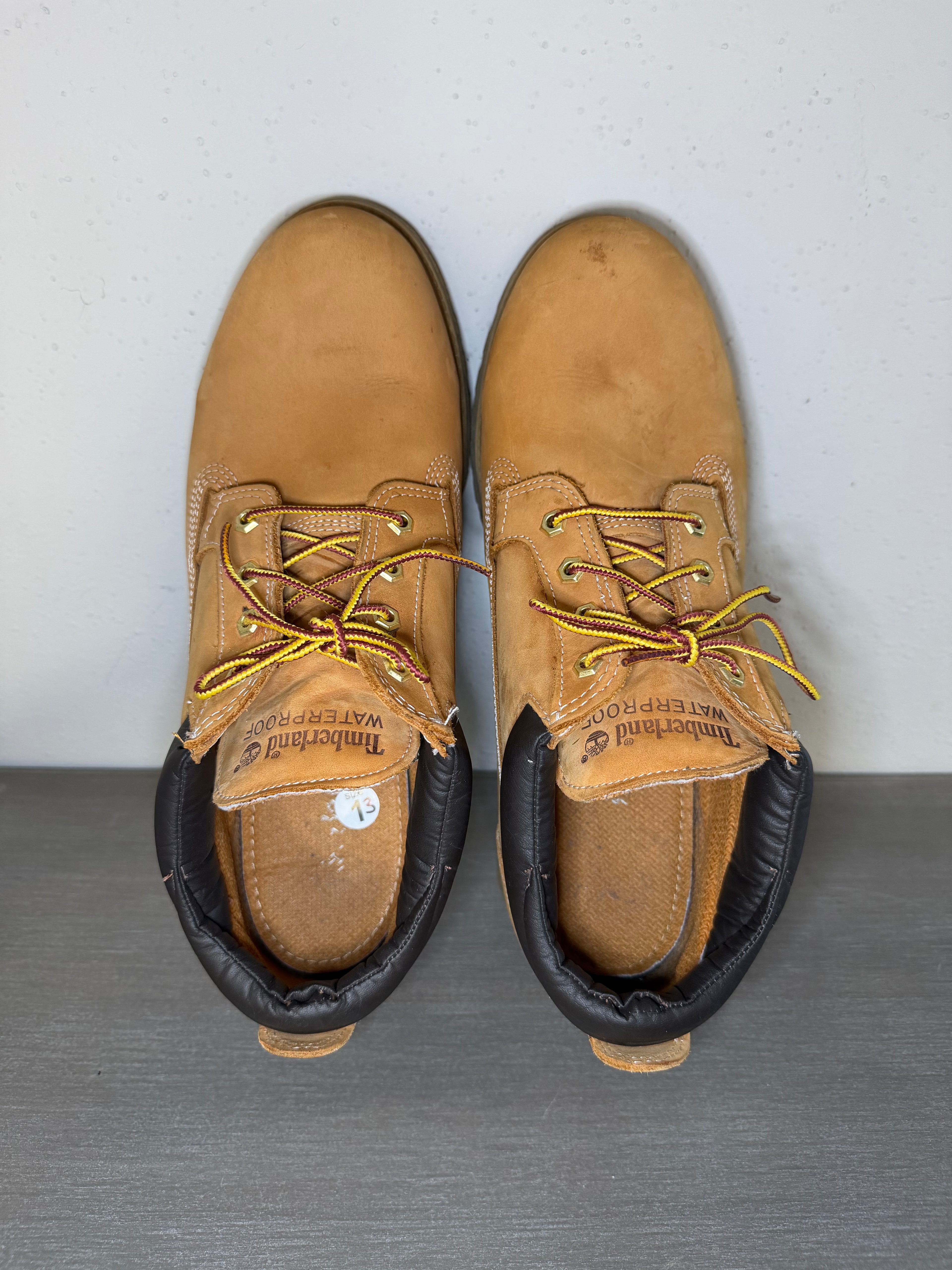 Vintage 90s Timberland Green Label Chukka Boots Men’s Waterproof Leather Size 13M