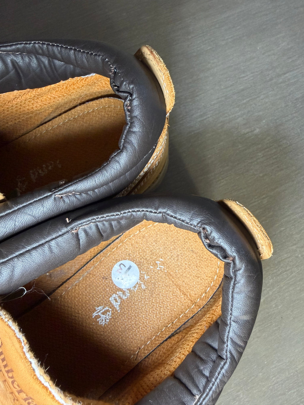 Vintage 90s Timberland Green Label Chukka Boots Men’s Waterproof Leather Size 13M