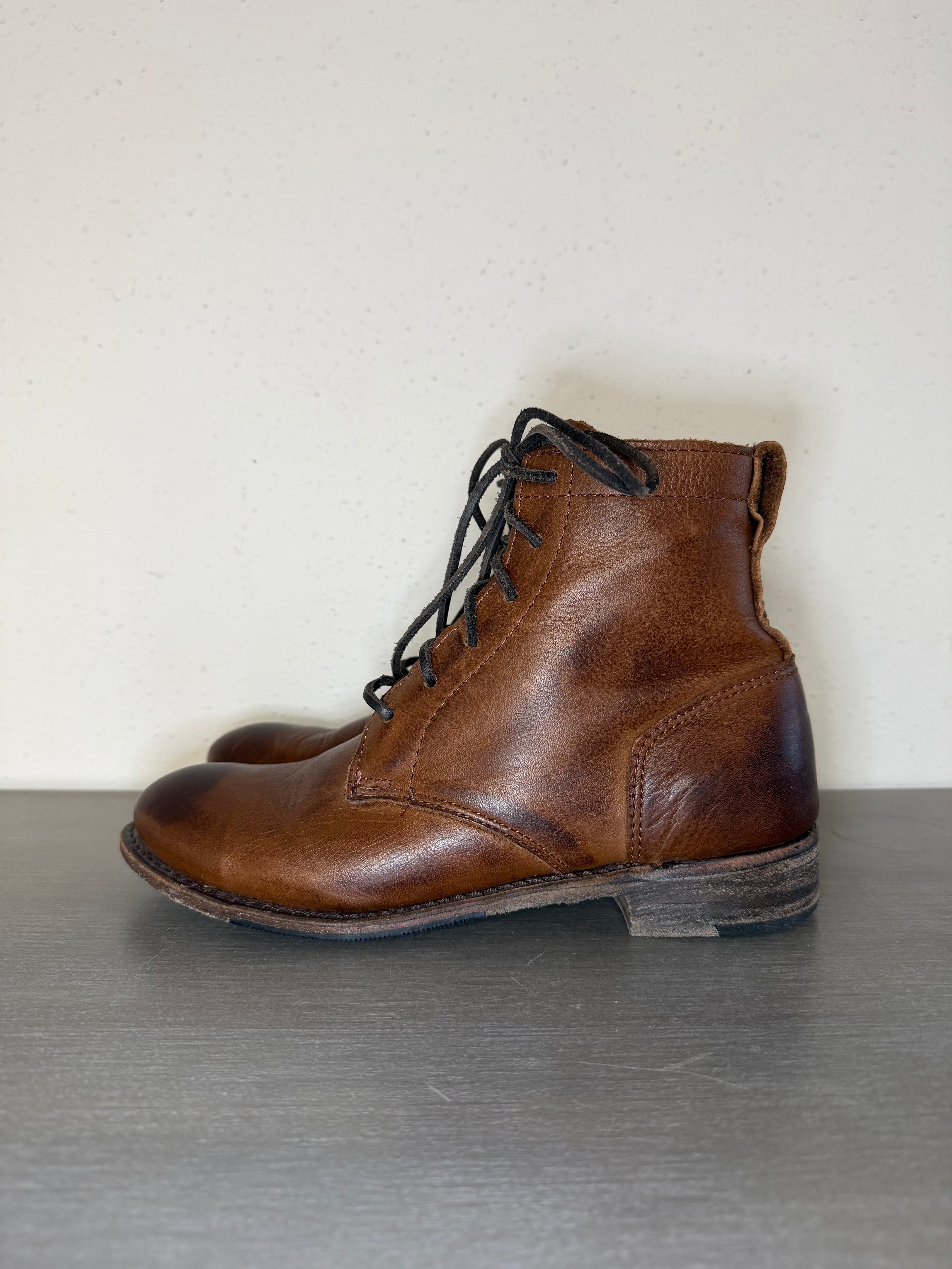 Vintage 90s Vintage Shoe Company Lily Chukka Boots Women’s Leather Cowhide Size 7 M