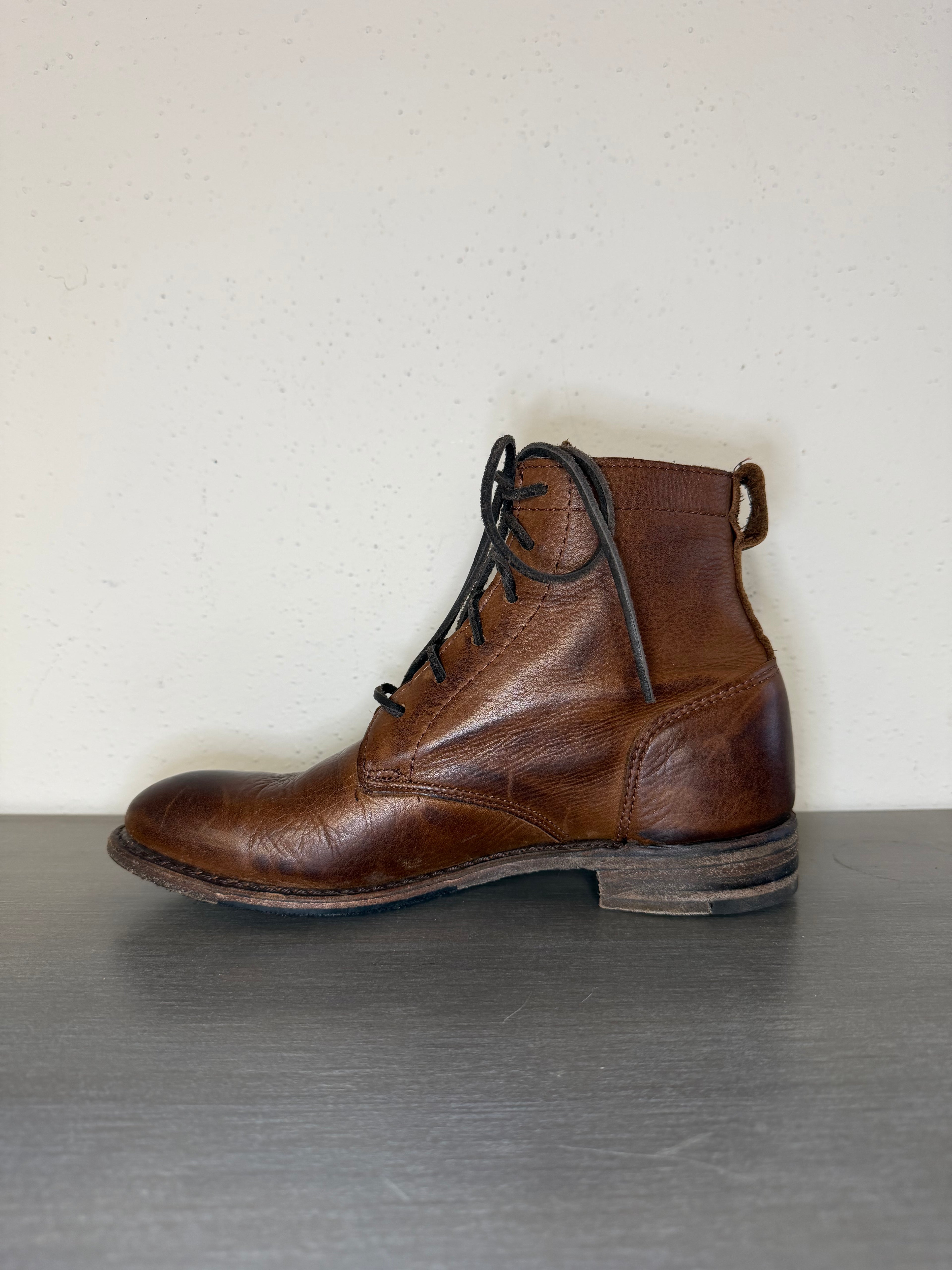 Vintage 90s Vintage Shoe Company Lily Chukka Boots Women’s Leather Cowhide Size 7 M