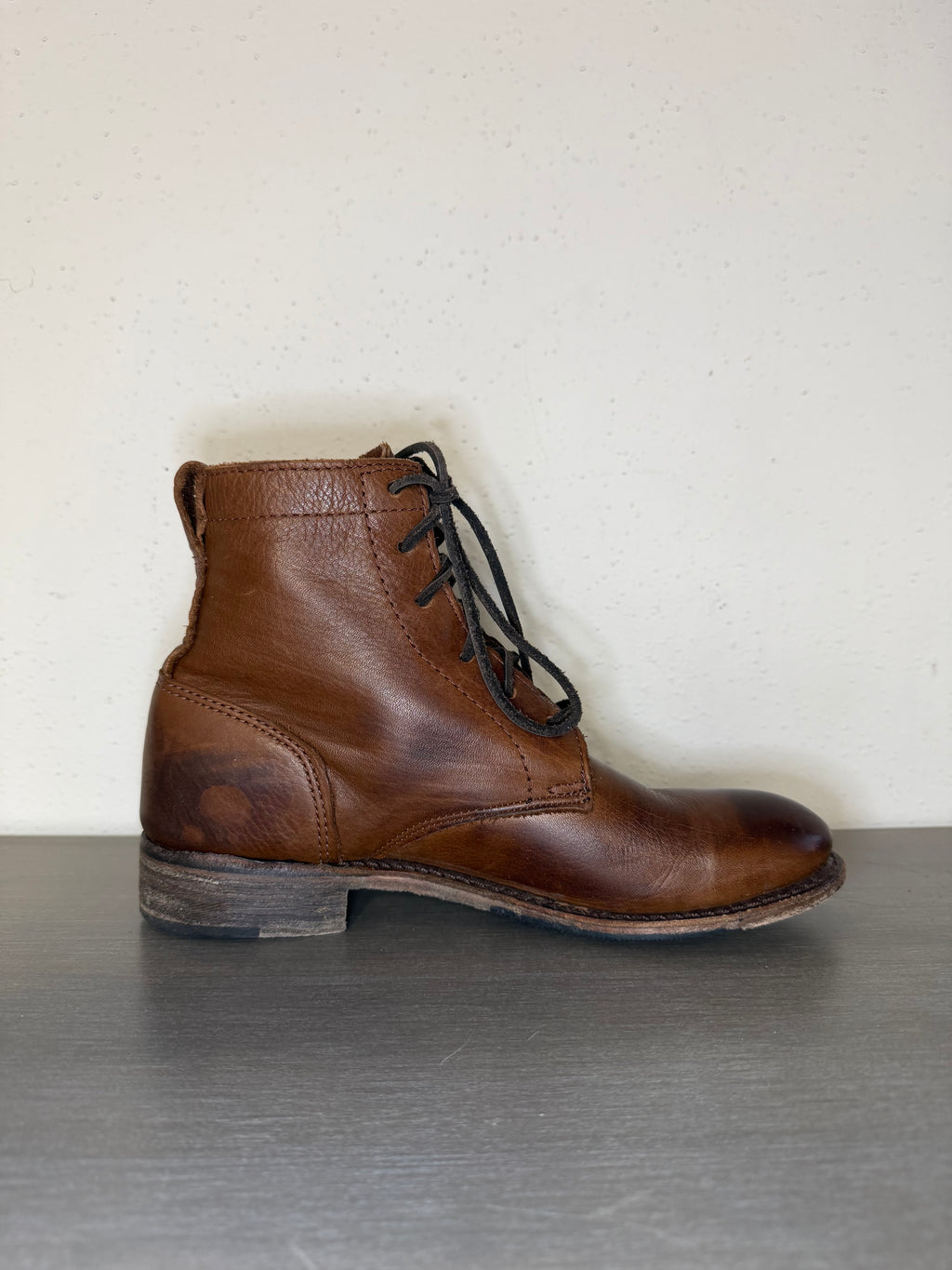 Vintage 90s Vintage Shoe Company Lily Chukka Boots Women’s Leather Cowhide Size 7 M